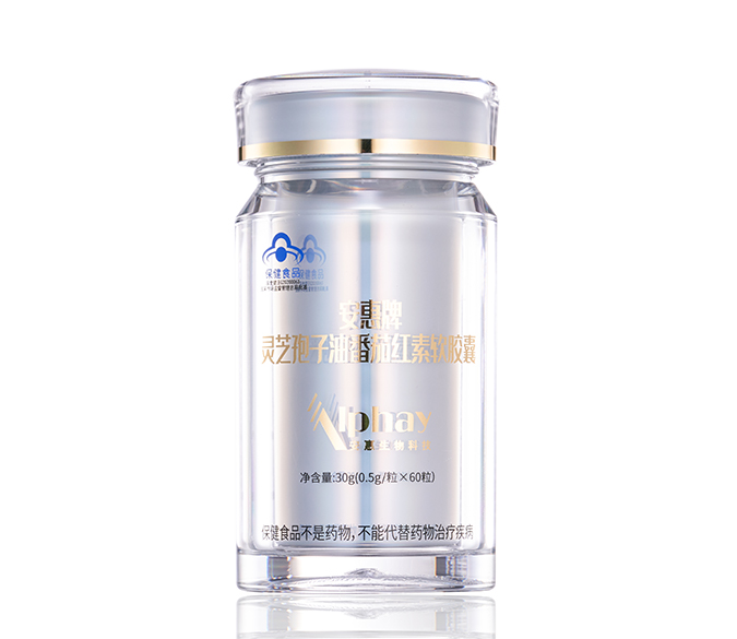 jnh官网牌灵芝孢子油番茄红素软胶囊